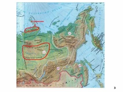 Мыс северный на карте