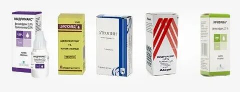 Капли при иридоциклите