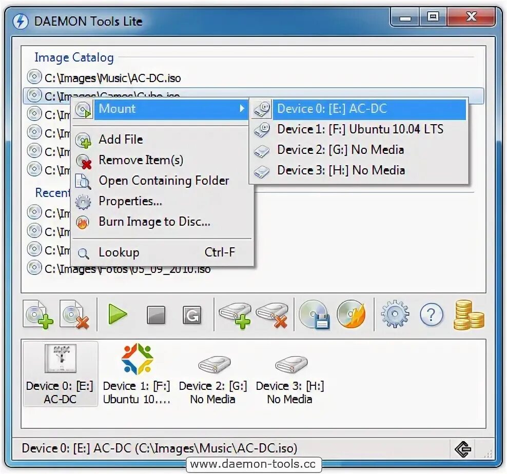 Folder containing. Daemon Tools. Daemon Tools Lite 4. Daemon Tools Windows 7. Монтируем ISO образ в программе Daemon Tools.