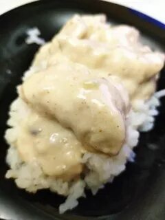 Курица в сливочном соусе с молоком