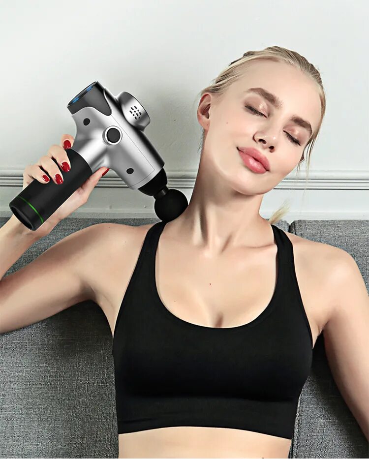 Перкуссионный массажер массажный. Перкуссионный ударный массажер massage Gun. Массажер Mini Fascial Gun. Перкуссионный массажер для тела massage Gun.