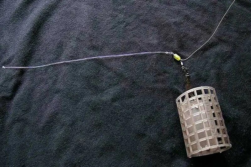 Инлайн оснастка для фидера на плетенке. Снасть инлайн для фидера. Оснастка инлайн фидерного удилища. Фидерная снасть фидергам. Фидерный монтаж инлайн с отводом.