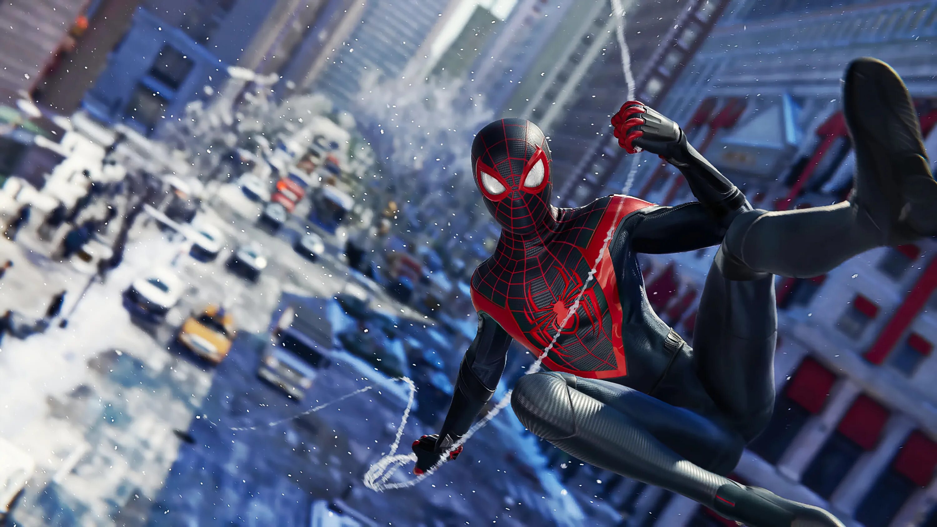 Человек паук играть 5. Marvel's человек-паук: Майлз Моралес. Spider man ps4 Майлз Моралес. Marvel Spider man Майлз Моралес. Spider man Майлз Моралес ps5.