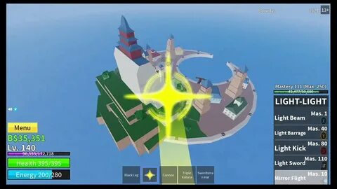 Blox fruits свет