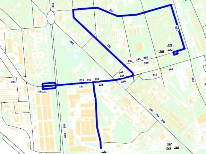 241 маршрут на карте остановки автобуса