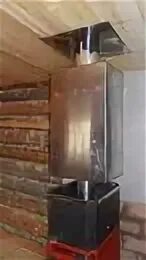 Какую трубу на банную печь. Бак на сэндвич трубу. установка печи русь 12. печь термофор для бани дымоход из кирпича?. доработка банной печи с баком на трубе.