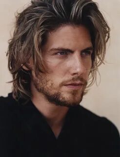 Men's long hair