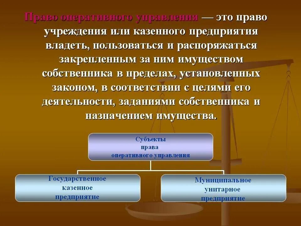 Казенные учреждения передача имущества. Организация на праве оперативного управления. Право оперативного управления учреждения. Оперативное управление имуществом что это. Управление имуществом предприятия.