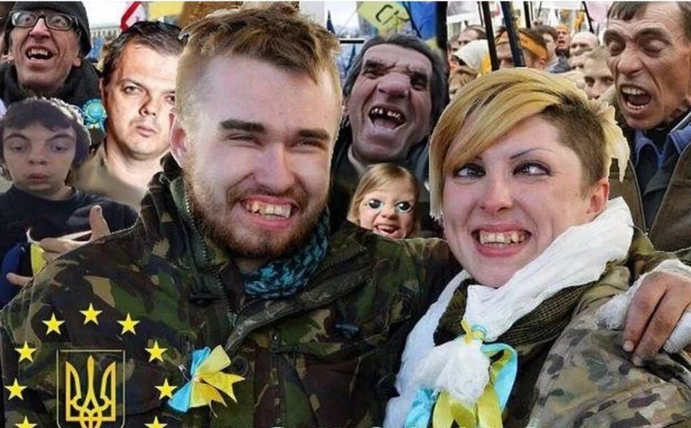 Украинские дебилы. Смешные украинцы. Украинцы про украину