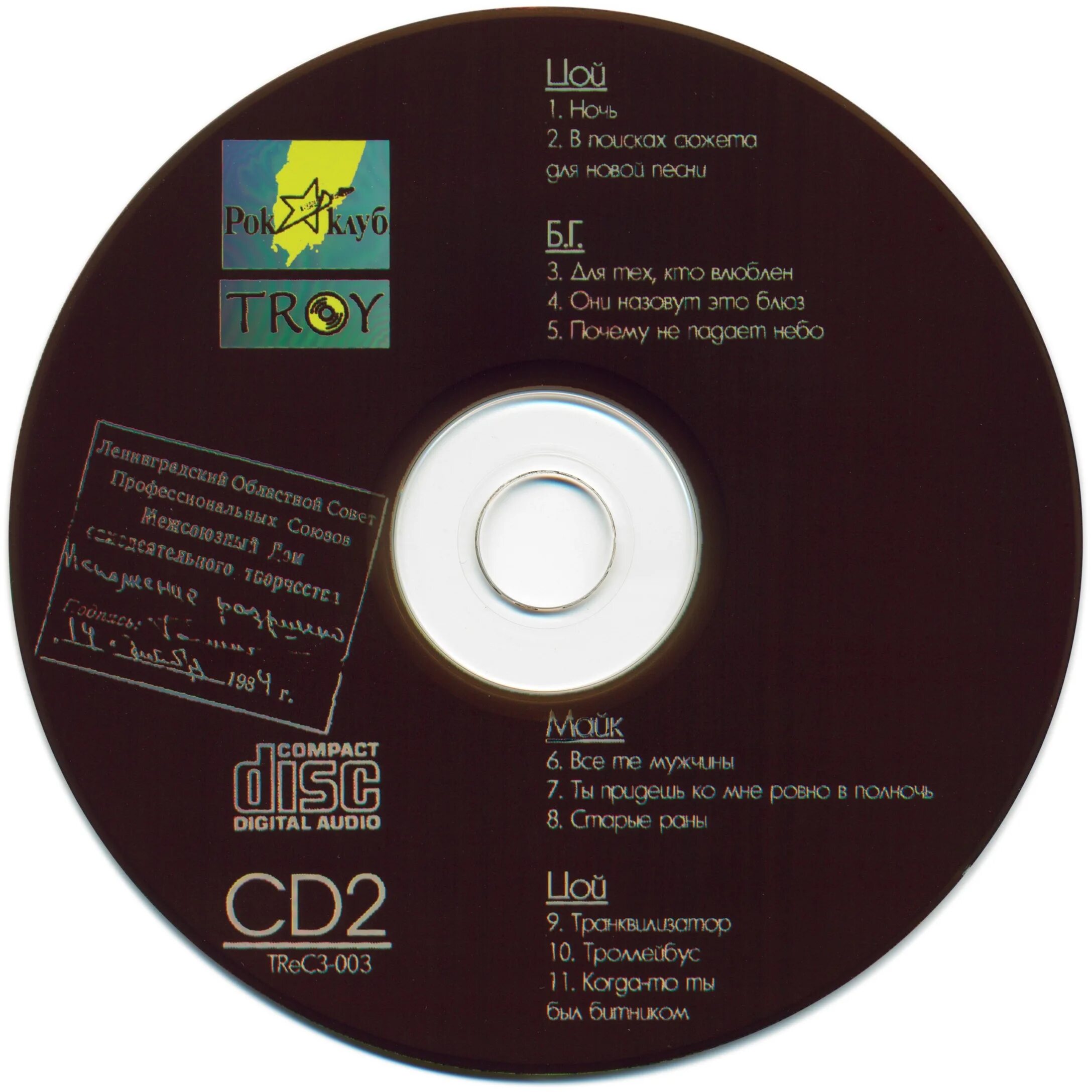 Концерты купить диск. CD 1998 год компакт. БГ И Майк диск. Исполнение разрешено.