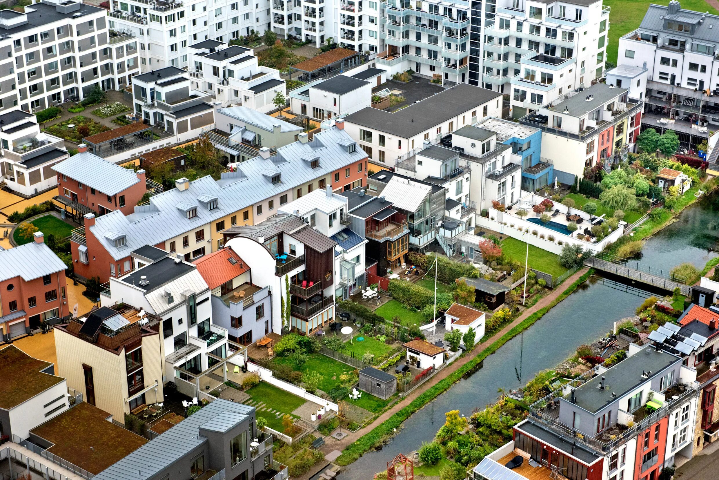 Västra hamnen с высоты. Henderson high school, auckland. западная гавань. западная гавань. Bo01 мальме.