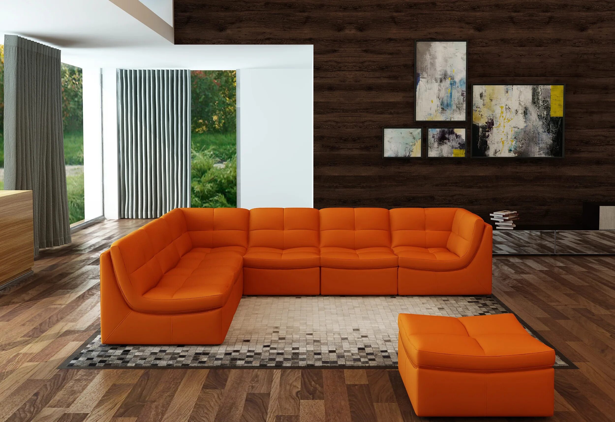 Модульный диван каньон. Canyon Sectional Corner Group. Модульный диван Мегапол. Оранжевый диван. Модульный диван в интерьере.