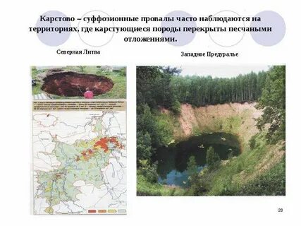 Карта карстов