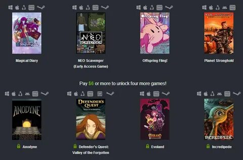 Humble игры