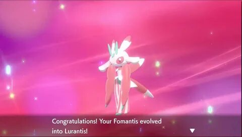 🥇 ▷ Pokémon Sword and Shield: How to Evolve Fomantis into No.018 Lurantis " ✅