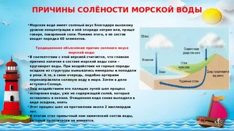 Причины высокой солености красного моря