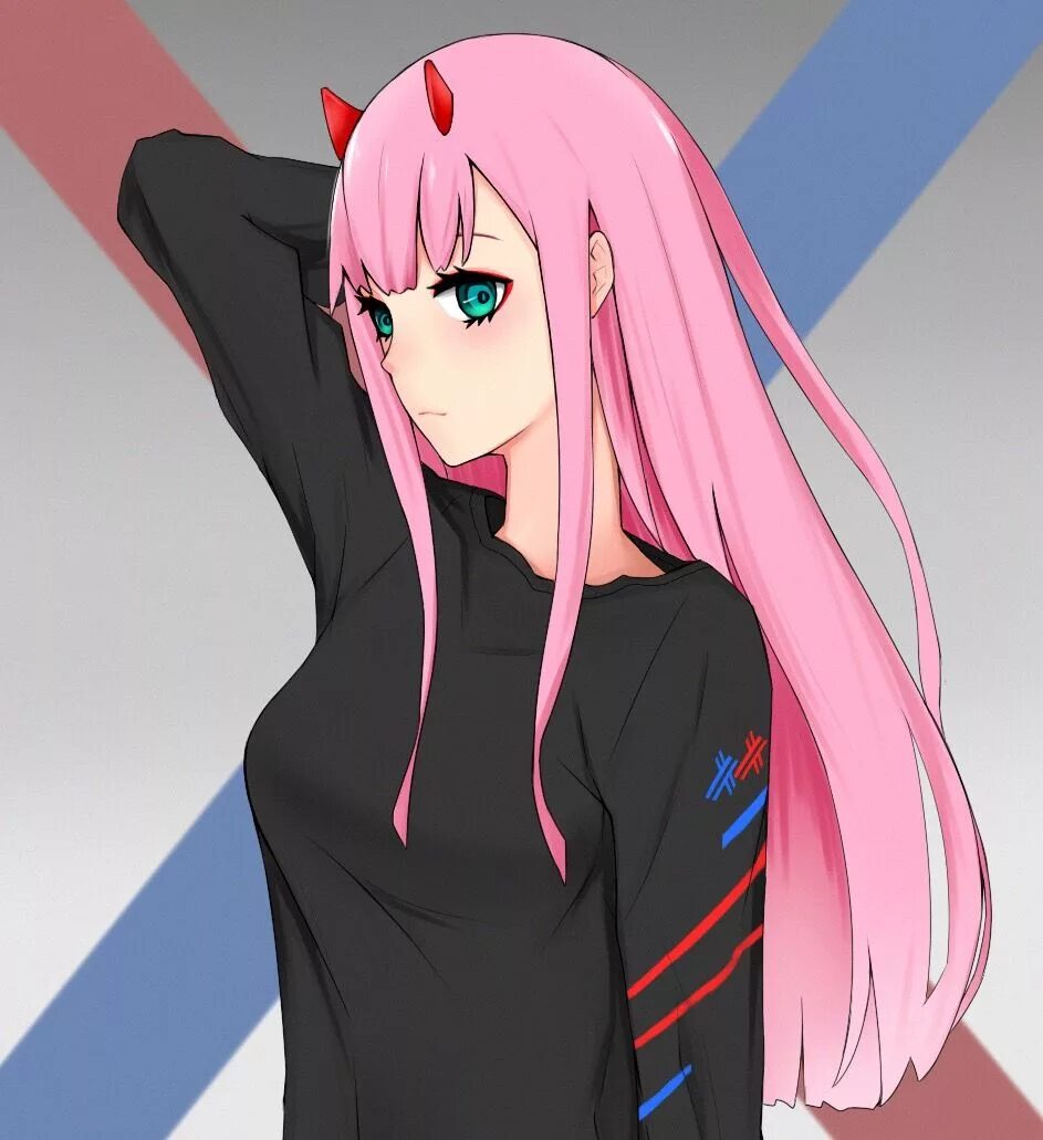 Zero two art. Zero two. франкс. 002 франкс. franxx zero two.