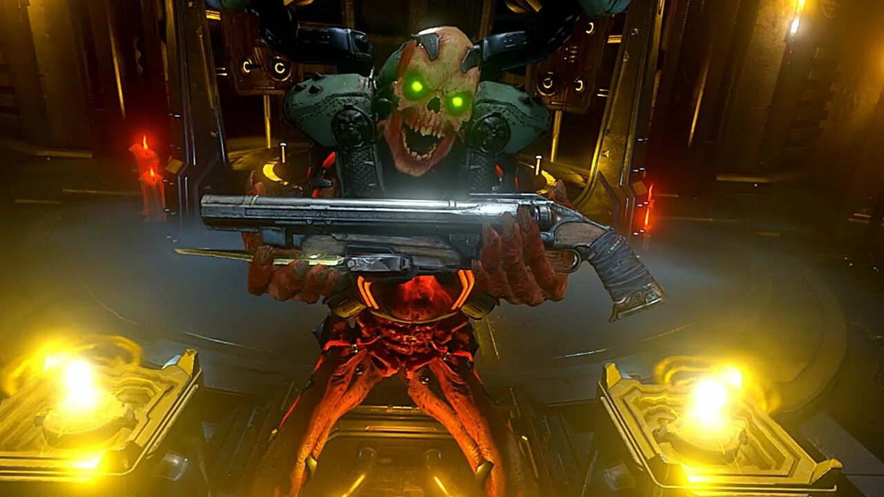 Doom eternal weapons. Супер дробовик doom eternal. doom 2016 дробовик.