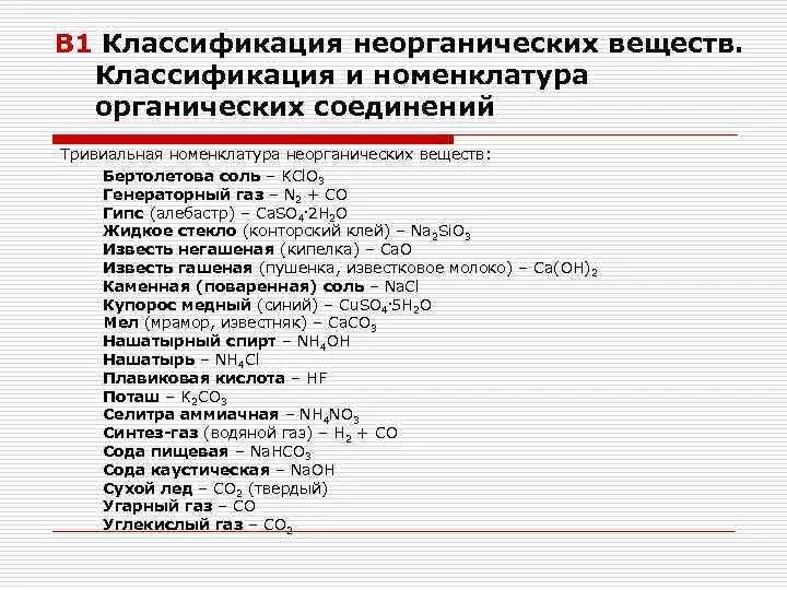 Классы соединений егэ. Классификация и номенклатура органических соединений. Химия номенклатура неорганических соединений. Классификация и номенклатура неорганических веществ таблица. Классификация и номенклатура органических и органических веществ.