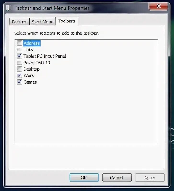 Pc input. Pc input