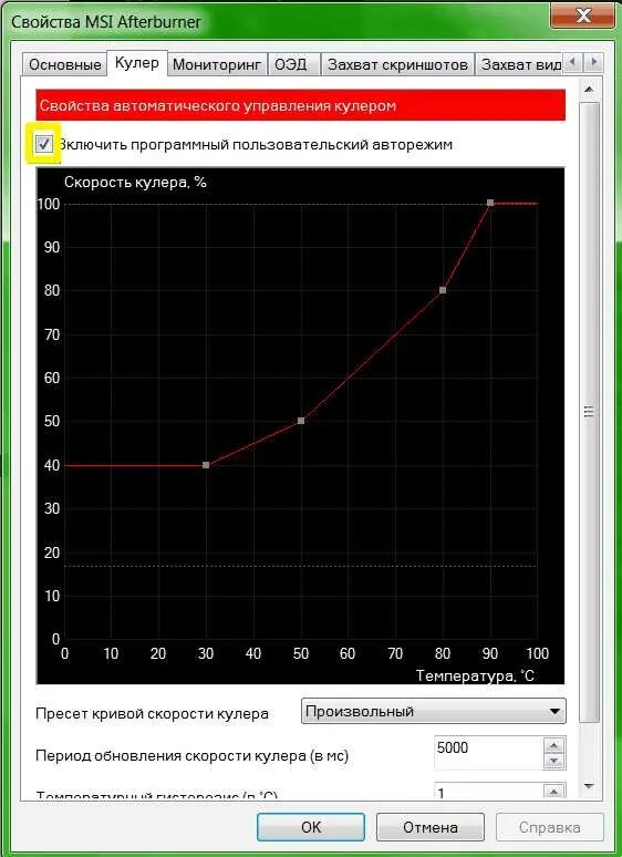 Скорость вентилятора видеокарты МСИ афтербернер. Настройка оборотов кулера видеокарты. Настройка скорости вентиляторов видеокарты. Кривая кулера видеокарты Afterburner. Как настроить обороты кулера