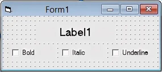 Label click