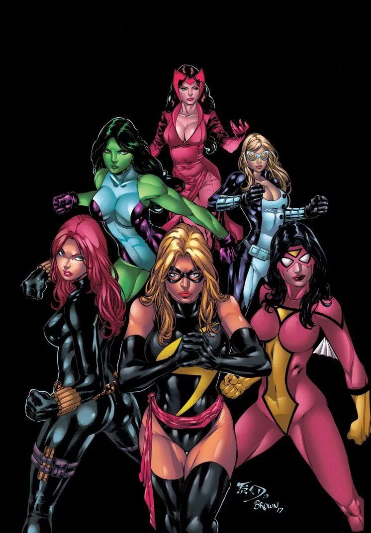 Marvel women