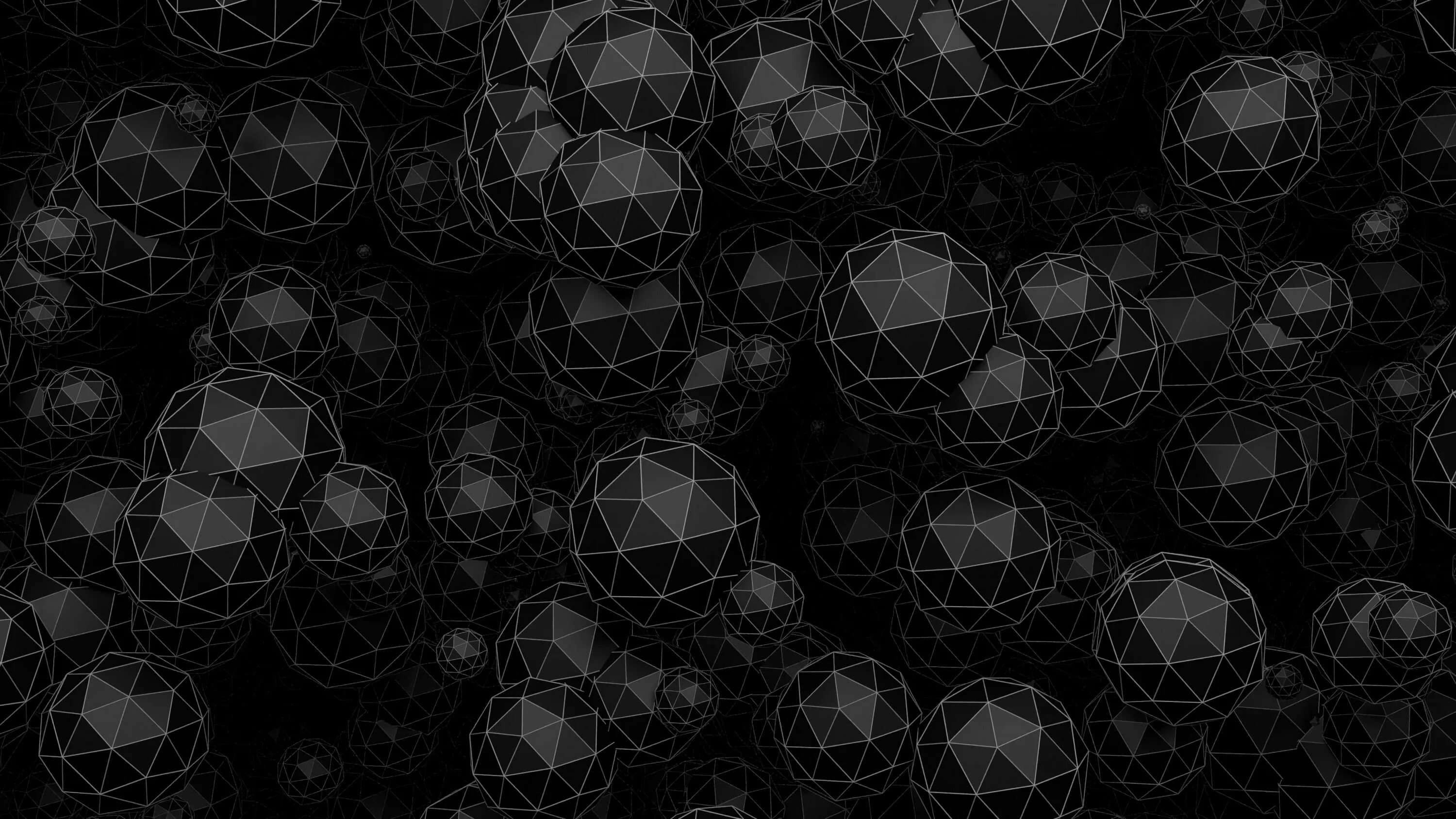 Черные фоны 3d. Геометрические фигуры на черном фоне. темные обои. черные обои. многогранники фон.