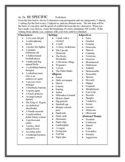 Adjectives dictionary