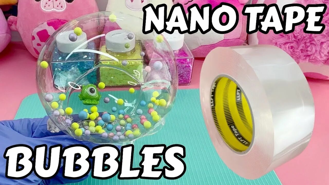 Бабл нано. Нано Tape. Nano Tape Bubbles. Нано лента. Nano Tape Hacks.