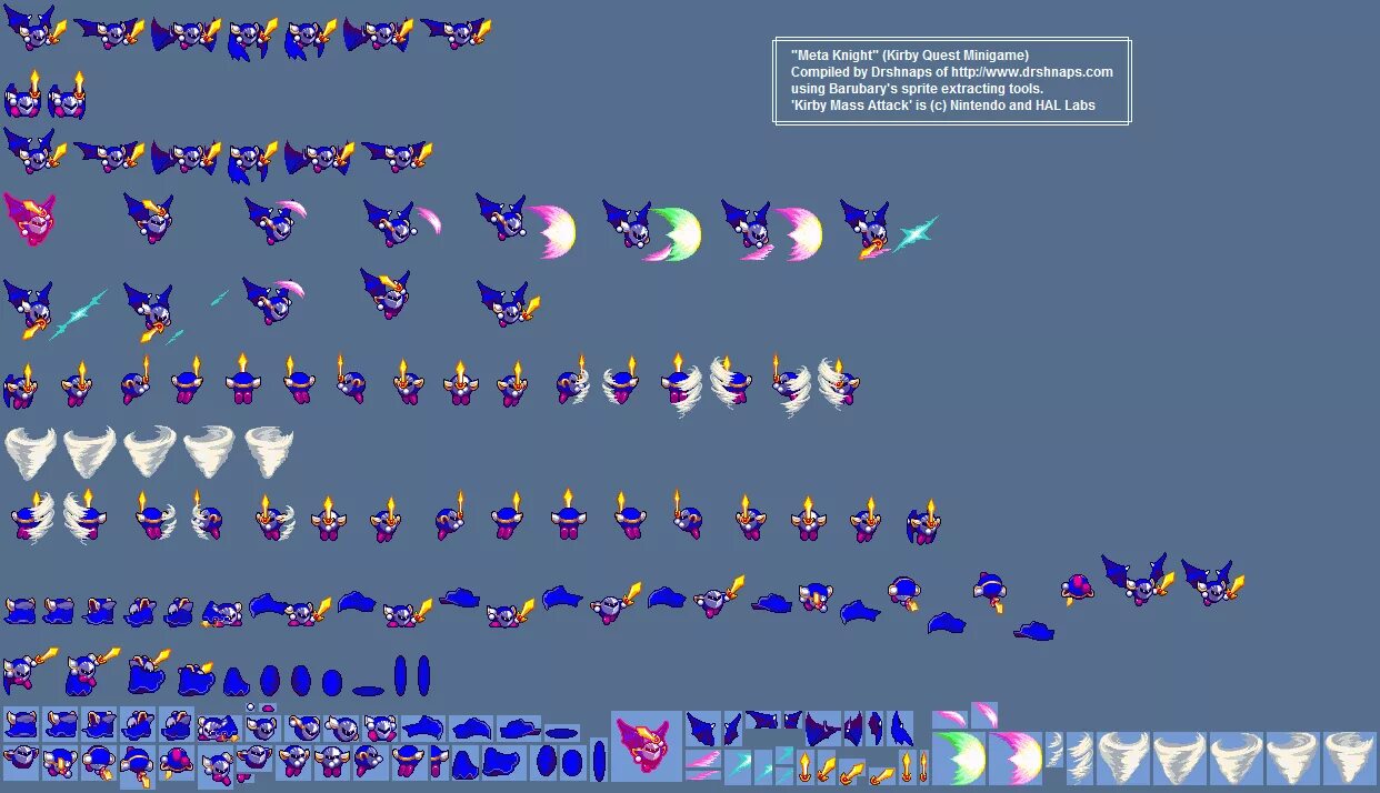 Mass attack. Sprite sheet рыцарь. спрайты кирби. кирби mass attack sprite. kirby meta knight sprites.