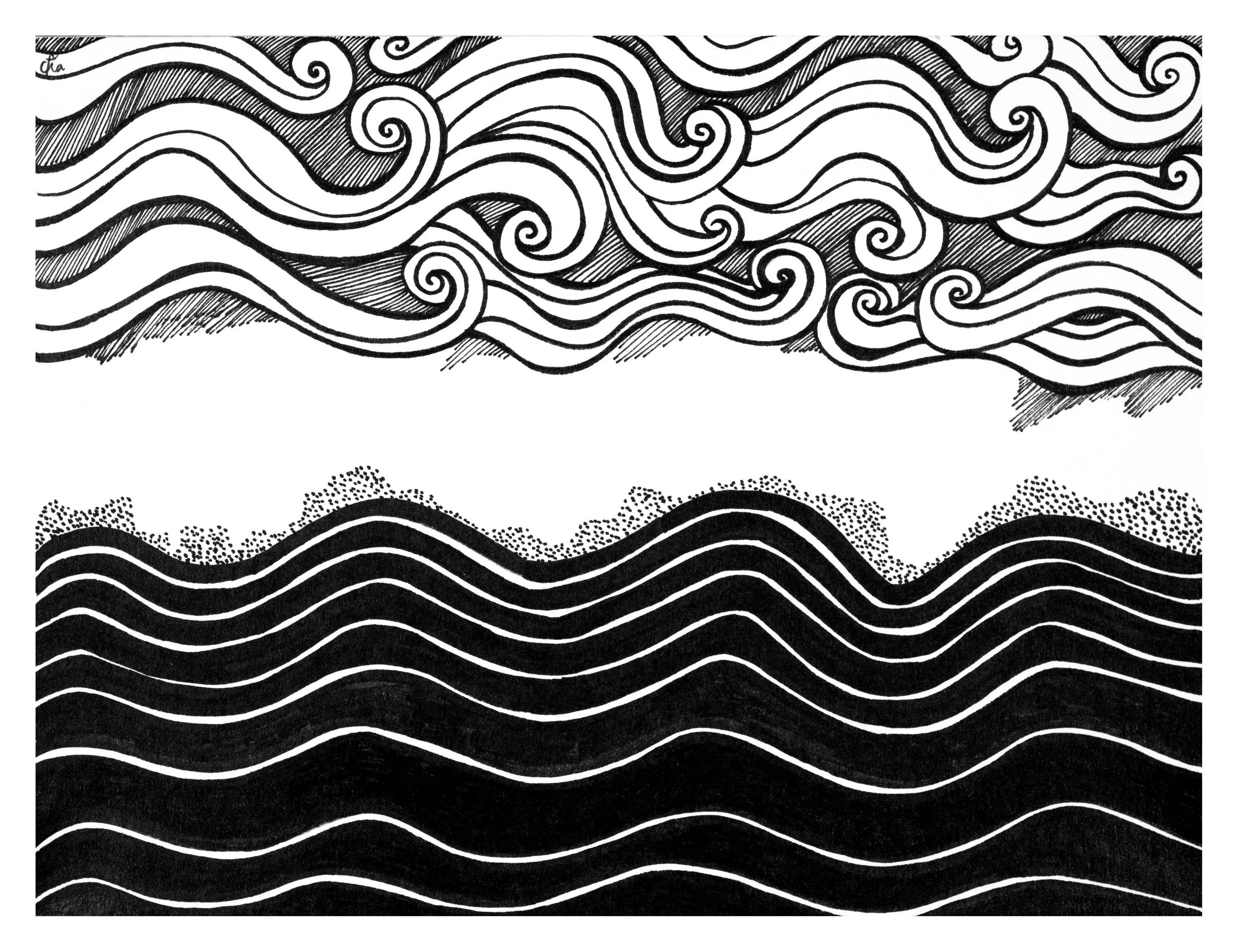 Текст черные волны. Узор волны. Композиция из волнистых линий. Волнистая линия. Стилизованные волны.