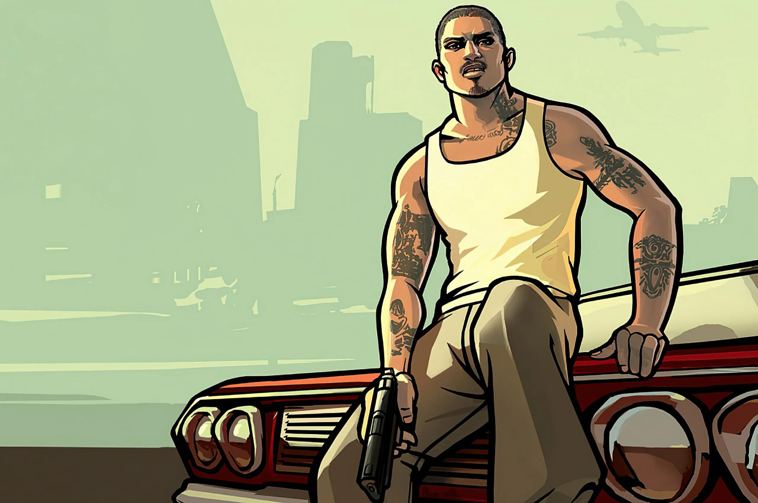 Можно видео гта. Grand Theft auto: San Andreas. GTA Trilogy Definitive Edition. Gragrаnd Тhеft Аutо Sаn Аndrеаs.