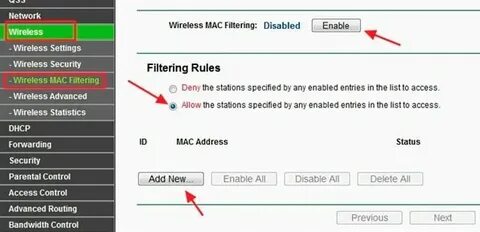 Wifi mac address