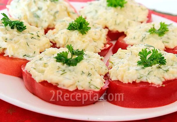 Быстрая Закуска ПОМИДОРЫ ПОД СЫРОМ Съедается Молниеносно!!! / Tomatoes with Chee