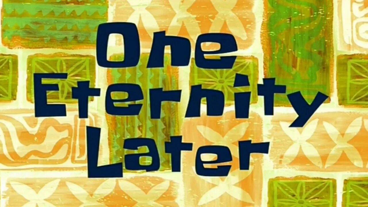 Спустя вставка для видео. Спанч боб a few moments later. С братюней мем. 10 минут спустя. Несколько секунд спустя.