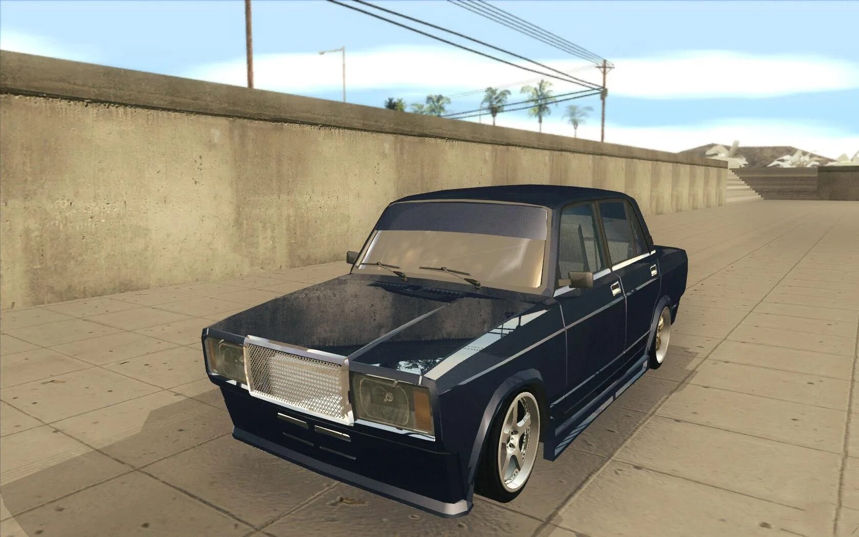 ВАЗ 2107 для ГТА са. ВАЗ 2107 GTA sa. ВАЗ 2107 GTA sa Style. ВАЗ 2107 Grand Theft auto. Игра русские семерки