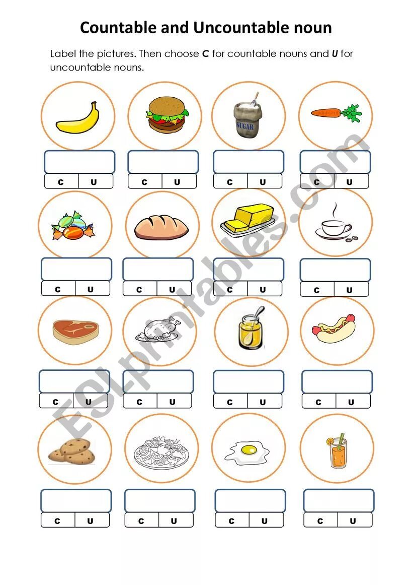 Countable and uncountable Nouns. Countable and uncountable food. Countable and uncountable food Worksheets. Countable and uncountable Nouns food.