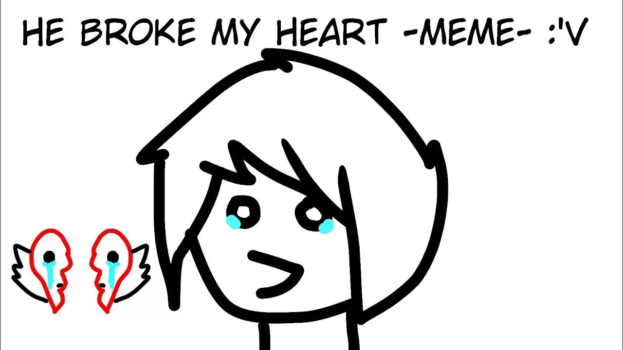 Heart meme. Heart Мем. Мем my Heart. He broke my Heart. Broken Heart meme.