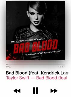 Песня bad blood