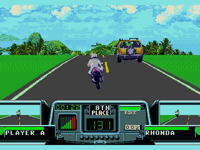 Одно из нововведений игры road rash 3. Road Rash 3 Sega. Road Rash 3 Sega Mega Drive. Роад Раш 1 сега. Роад Раш 4 сега.