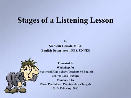 Listen i english