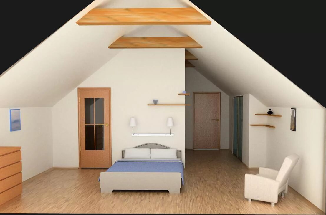 Attic Room :: Behance