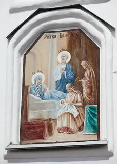 Рождество богородицы фреска