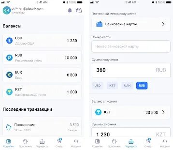 Piasrtix кошелек