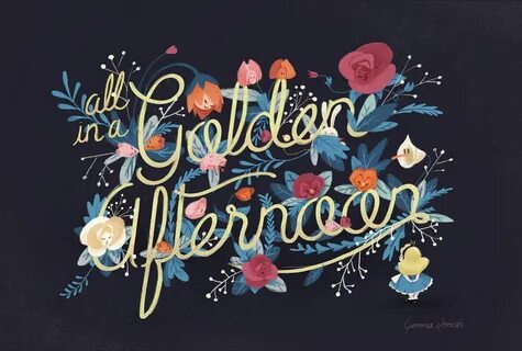 Flower lettering