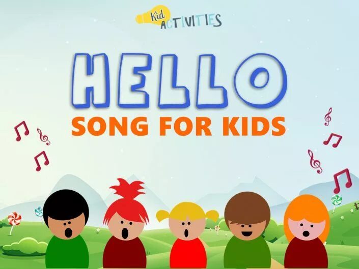 Трек хеллоу. Hello Song for children. Hello Song for Kids. Hello Song. Hello песня for Kids.