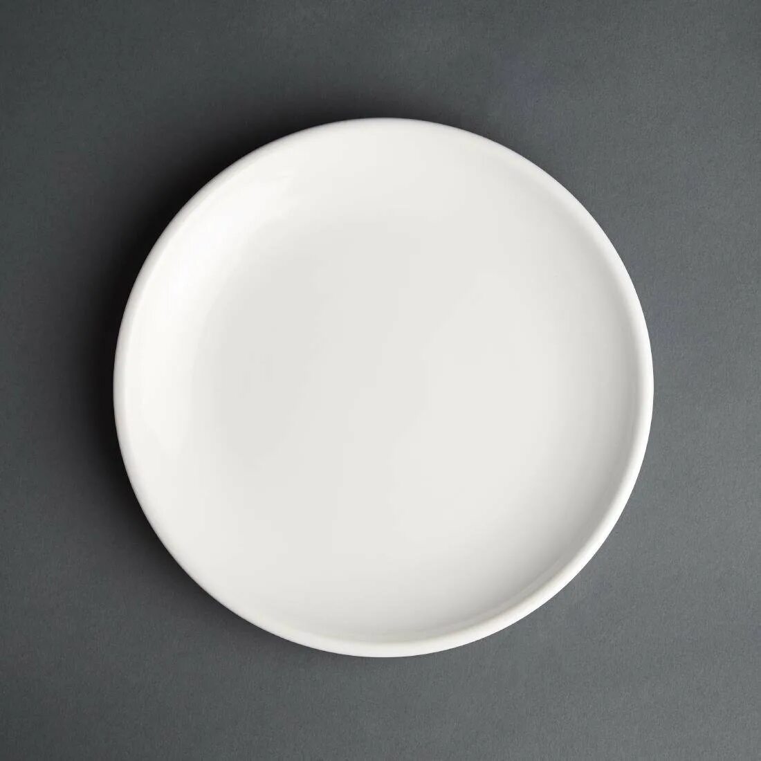 Round plate. White Plate. Dinner Plate/250. Coupe Plate.
