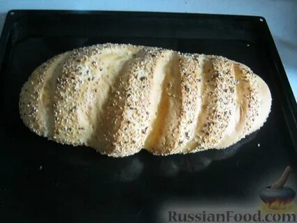 Батон с кунжутом