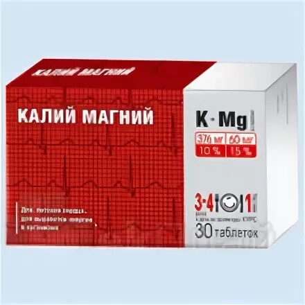 Калий в аптеке